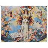 Pair of NOS Larger Vintage Metal Advertising