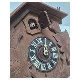 Vintage Black Forest Carved Cuckoo Clock