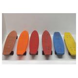 Great Lot of 6 Vintage Skateboards