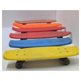 Great Lot of 6 Vintage Skateboards