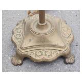 Antique Art Nouveau Floor/Bridge Lamp w/Seahorse Design