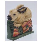 Cast Iron Rabbit Doorstop