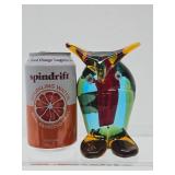 Awesome Vintage Murano Art Glass Owl