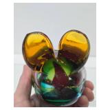 Awesome Vintage Murano Art Glass Owl