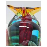 Awesome Vintage Murano Art Glass Owl