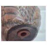 Large Mid Century Ceramic Owl Salt & Pepper Shakers