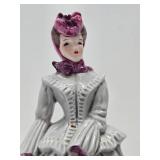 2 Very Nice Mid Century Florence Ceramics Lady Figurines