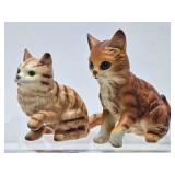 Collection of Assorted Vintage Ceramic Cat Figurines