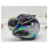 Collection of Vintage Ceramic & Glass Rabbit Figurines - Lefton etc