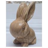 Collection of Vintage Ceramic & Glass Rabbit Figurines - Lefton etc
