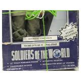 Lot of 4 12" Soldiers of the World Action Figures in Boxes