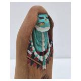 Hand Carved Vintage Native American "Watchman" Figure