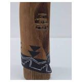 Hand Carved Vintage Native American "Watchman" Figure