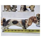 Collection of Vintage Ceramic Dog Figurines