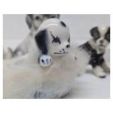 Collection of Vintage Ceramic Dog Figurines