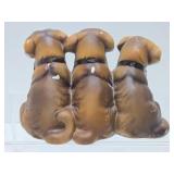 Collection of Vintage Ceramic Dog Figurines