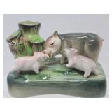 Great Group of Mid Century Animal Figurines Planters etc