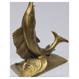 Nice Group of Vintage Solid Brass Animals