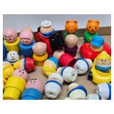 Large Lot of Fisher Price Chunky Toddle Tots & Little People