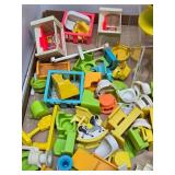 HUGE Lot of Vintage Fisher Price Little People Accessories Buildings Cars Playground etc