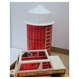 HUGE Lot of Vintage Fisher Price Little People Accessories - Farm Animals Fences Tractors etc