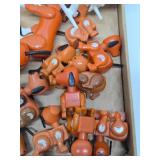 HUGE Lot of Vintage Fisher Price Little People Accessories - Farm Animals Fences Tractors etc