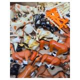 HUGE Lot of Vintage Fisher Price Little People Accessories - Farm Animals Fences Tractors etc