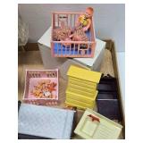 HUGE Lot of Vintage Doll Furniture