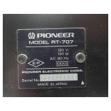 Working Vintage PIONEER Model RT-707 Auto Reverse Direct Drive Reel to Reel Tape Recorder