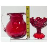 Nice Estate Lot of Colorful Vintage & Mid Century Glassware #1