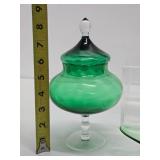 Nice Estate Lot of Colorful Vintage & Mid Century Glassware #3