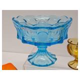 Nice Estate Lot of Colorful Vintage & Mid Century Glassware #4