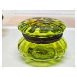 Nice Estate Lot of Colorful Vintage & Mid Century Glassware #4