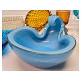 Nice Estate Lot of Colorful Vintage & Mid Century Glassware #9