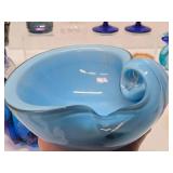 Nice Estate Lot of Colorful Vintage & Mid Century Glassware #9