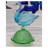 Nice Estate Lot of Colorful Vintage & Mid Century Glassware #9