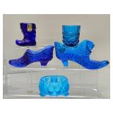 Nice Estate Lot of Colorful Vintage & Mid Century Glassware #9