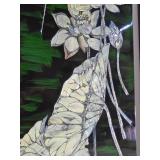 Great Looking Set of 4 Oriental Mother of Pearl Inlaid Wall Panels