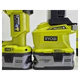 Very Nice Set of Working RYOBI Power Tools w/3 Batteries & Charger