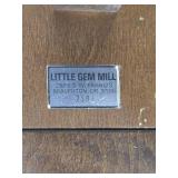 Working Vintage LITTLE GEM MILL Grain Grinder