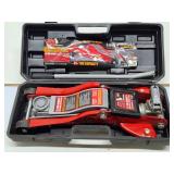 Nice Condition BIG RED Low Profile Service Jack w/Case