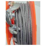 Like New or New Steel Wire Cable Reel