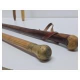 Group of 4 Good Walking Sticks