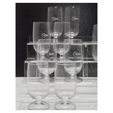 Large Lot of Vintage Glass NORTHWEST AIRLINES Glasses