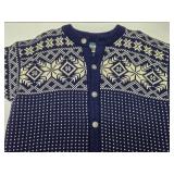 Genuine DALE OF NORWAY Wool Button Up Sweater - Size 54
