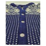 Genuine DALE OF NORWAY Wool Button Up Sweater - Size 54