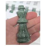 Like-New Marble Chess Set w/Box - 16" Board