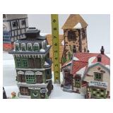 Collection of Dickens Village etc Christmas Buildings