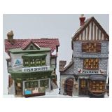 Collection of Dickens Village etc Christmas Buildings