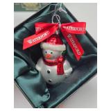 Group of Mint in Box WATERFORD Christmas Ornaments